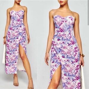 REFORMATION Kourtney Dress Morning Dew